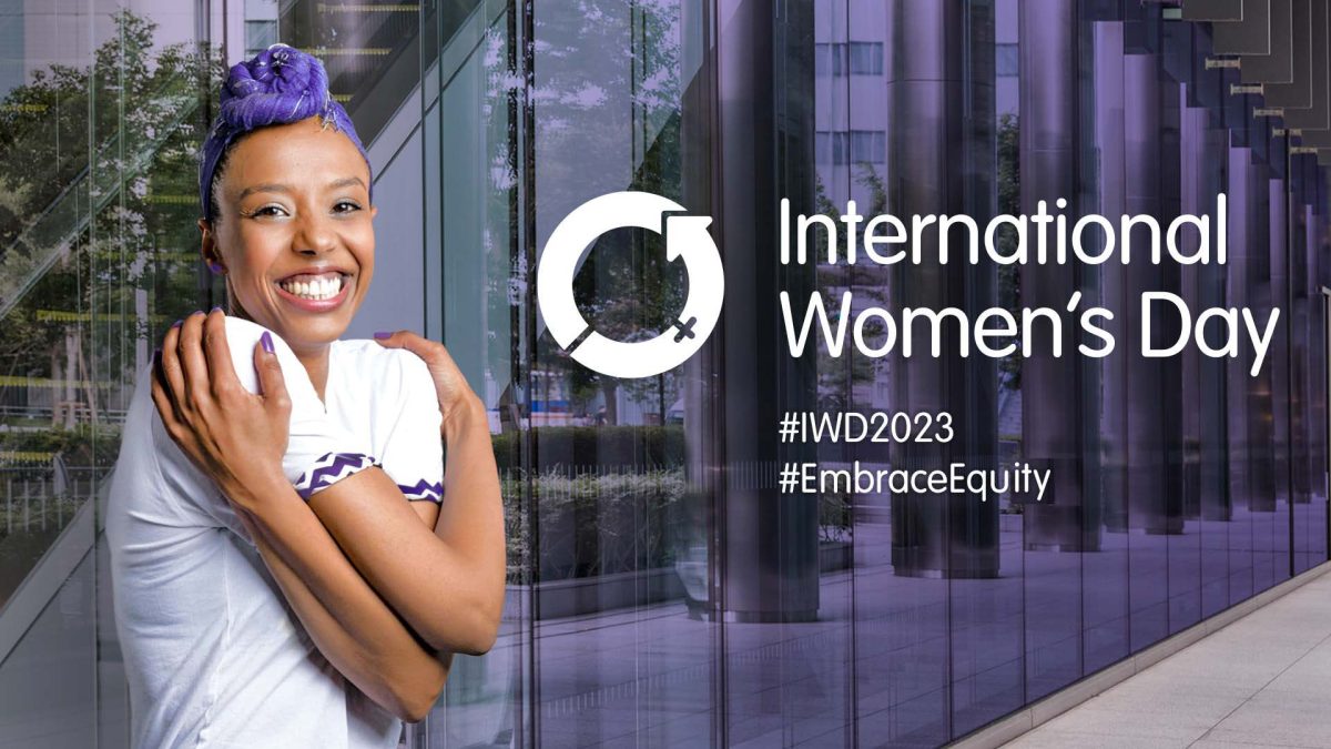 IWD2023 theme Embrace Equity TW